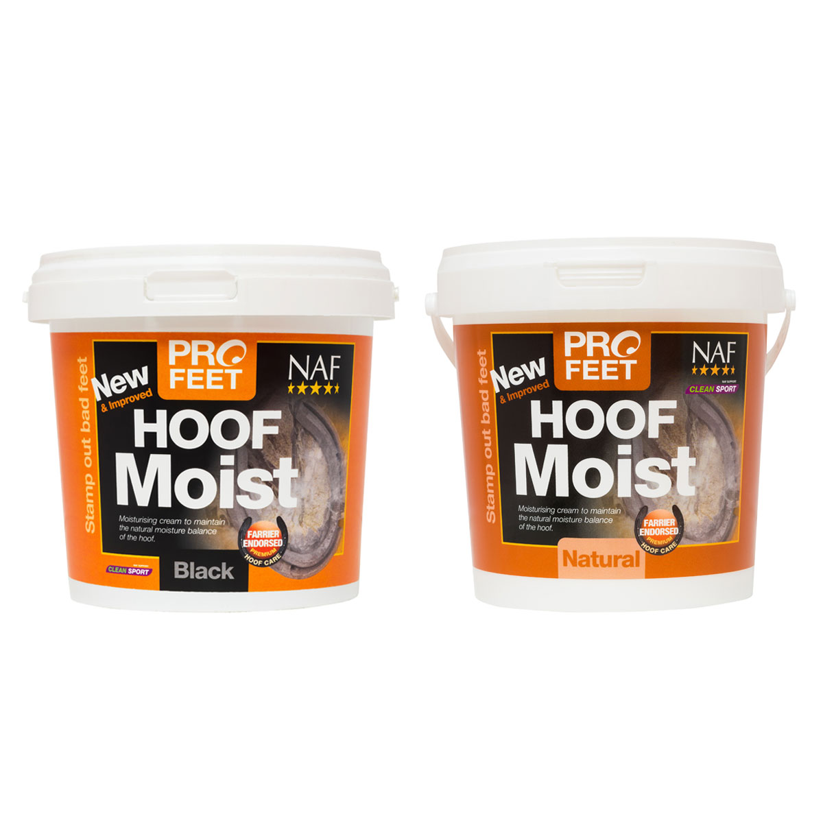 NAF Pro Feet Hoof Moist Black 900g